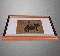 昭通书画装裱配框服务案例